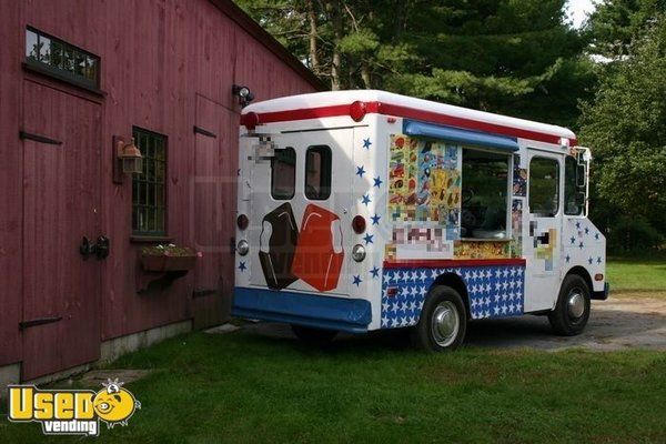Antique Chevy Ice Cream Truck