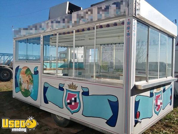 Shantz - 7.8' x 16' Food Concession Trailer