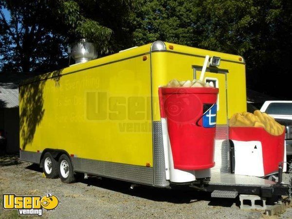 2009 - Trailer Tech Dual Axle 20'x8.5' Concession Trailer