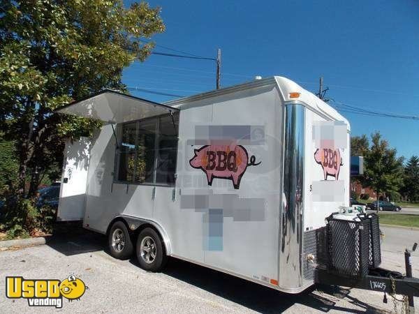 2013 16' BBQ Concession Trailer