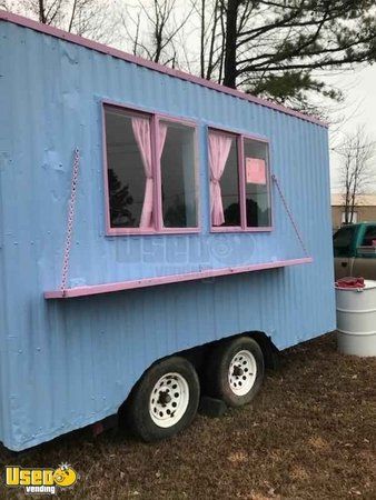 2019 10' x 14' Food Concession Trailer/Mobile Kitchen