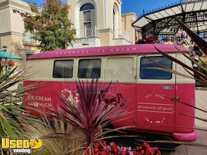 CUTE 2017 VW Bus STYLE 8' x 12' Ice Cream Concession Trailer with Pop-Up Roof