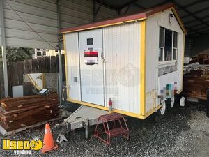 9' x 10'  Snowcone Concession Trailer Shaved Ice Stand Snowball Concession