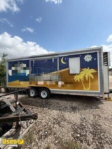 NEW - 2022 7.5' x 20' Kitchen Food Concession Trailer with Fire Suppression System