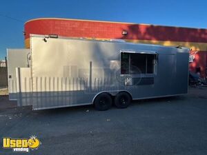 Like New - 2025 8.5' x 24' Kitchen Food Concession Trailer with Fire Suppression System