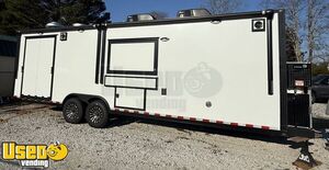 2024 8.5' x 28' Mobile Catering Trailer with Fire Suppression System & Bathroom