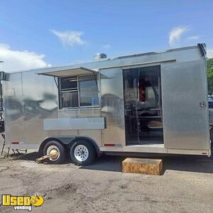 2023 8' x 18' Kitchen Food Concession Trailer with Fire Suppression System