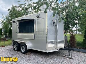 2024 7' x 12' Kitchen Food Concession Trailer with Pro-Fire System