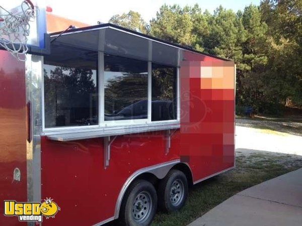 2012 - 16' x 8.5' Caboose Concession Trailer