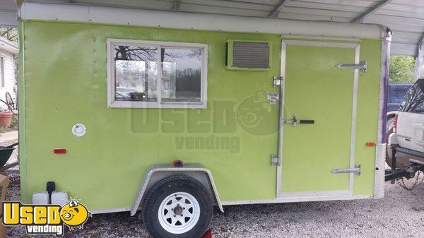 6.5' x 12' Food Concession Trailer