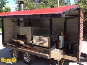 2014 - 8' x 14' Wood-Fired Pizza Concession Trailer / Mobile Pizzeria