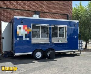 Like New - 2023 8' x 16' Haulmark Kitchen Food Trailer | Concession Trailer