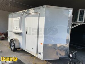 Turnkey - 6' x 14' Mobile Tap Trailer Beverage Concession Trailer