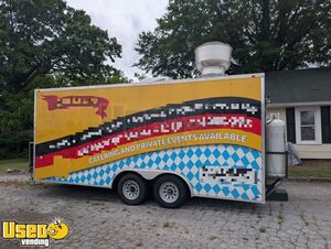 Well Equipped 2023 Kitchen Food Concession Trailer with Pro Fire System