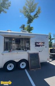2020 8.5' x 15' Kitchen Food Concession Trailer with Fire Suppression System