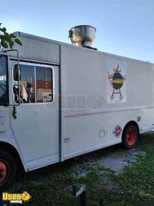 Step Van Mobile Kitchen Food Truck with Pro-Fire Suppression System