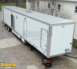 8.5' x 53' Barely Used CUSTOM Wabash Buffet / Catering Large Event Food Trailer