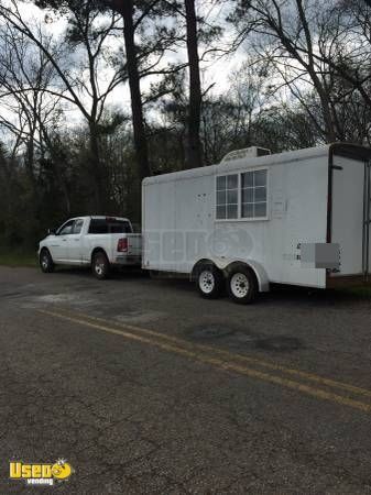 7' x 16' Food Concession Trailer