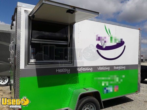 2017 - 7' x 12' Smoothie / Beverage Concession Trailer