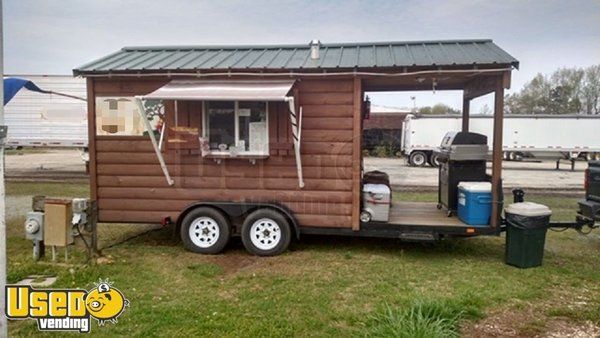 2017 - 6' x 18' Food Concession Trailer with Porch