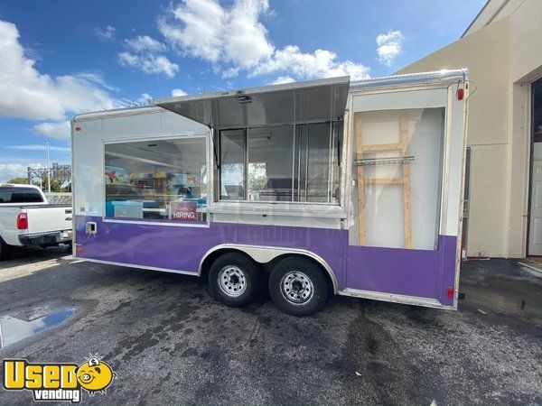 Mobile Ice Cream Business - 2 Rolled Ice Cream Concession Trailers