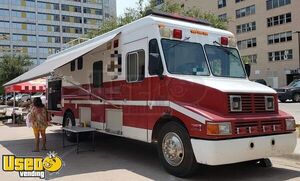 One of a Kind 29' Chevrolet P6T Kitchen Food Truck with Ansul Fire Suppression