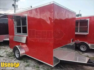 NEW - 2024 7' x 12' Kitchen Food Trailer | Food Concession Trailer