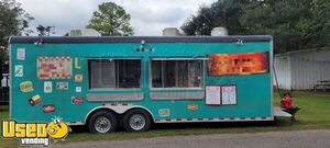 2014 8' x 24' Kitchen Food Concession Trailer with Pro-Fire System