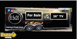 2024 8.5' x 18' Kitchen Food Concession Trailer with Fire Suppression System