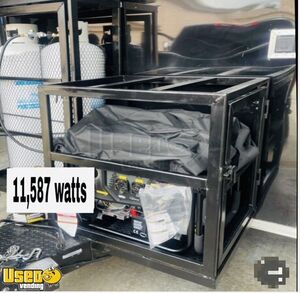 2024 8.5' x 18' Kitchen Food Concession Trailer with Fire Suppression System