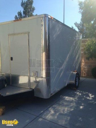 2012 7' x 12' Shaved Ice Concession Trailer