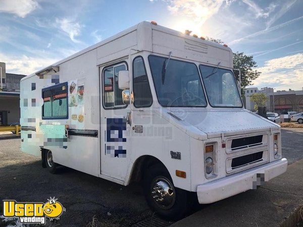 Chevrolet Step Van Kitchen Food Truck with Ansul Pro Fire Suppression System