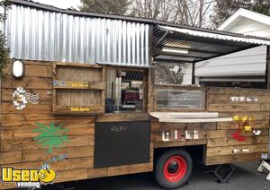 Rustic Cabin Style 2019 - 8' x 14.3' Mobile Kitchen Food Concession Trailer