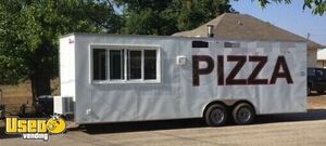 Ready to Serve 2018 - 8.5' x 24' Wood Fired Pizza Concession Trailer