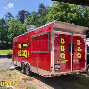 2019 8.5   x 22   Barbecue Food Trailer | Concession Food Trailer