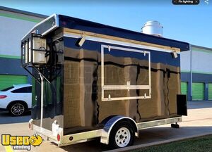 New 2022 - 7' x 12' Kitchen Food Concession Trailer with Fire Suppression System