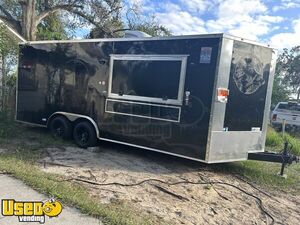 Like New - 2022 8.5' x 20' Kitchen Food Trailer with Fire Suppression System