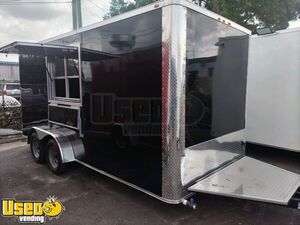 Freshly Built - 2024 7.5' x 16' Kitchen Food Trailer | Concession Trailer