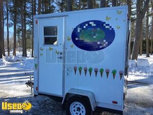 Versatile - 4' x 6' Ice Cream Trailer | Mobile Vending Unit