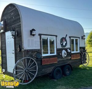 Eye Catching - Wagon Style Kitchen Food Concession Trailer with Fire Suppression System