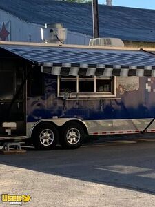 2017 - 24' Barbecue Concession Trailer with Porch / Commercial Mobile Kitchen