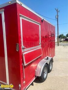 2015 7' x 14' Mobile Kitchen  Food Concession Trailer