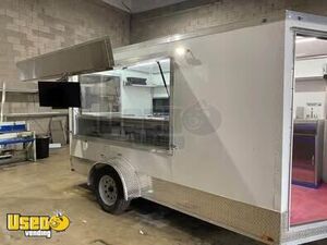 Like New 2021 7' x 12' Food Concession Trailer | Mobile Vending Unit