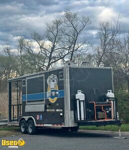 Well Equipped 7' x 22' Kitchen Food Concession Trailer