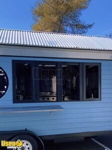 2007 8' x 16' Kitchen Food Concession Trailer with Pro Fire System