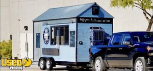 2007 8' x 16' Kitchen Food Concession Trailer with Pro Fire System