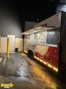 Well Equipped - 24' Kitchen Food Concession Trailer with Fire Suppression System