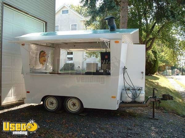 10' x 7' Newly Customized Waymatic Chale Concession Trailer