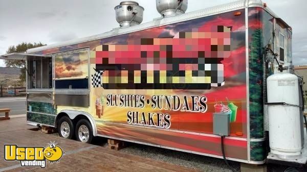 8' x 24' Mobile Kitchen /  Ice Cream Concession Trailer