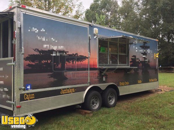 2016 - 8' x 24' Food Concession Trailer